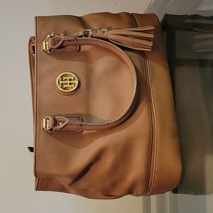Tommy Hilfiger Camel Shoulderbag